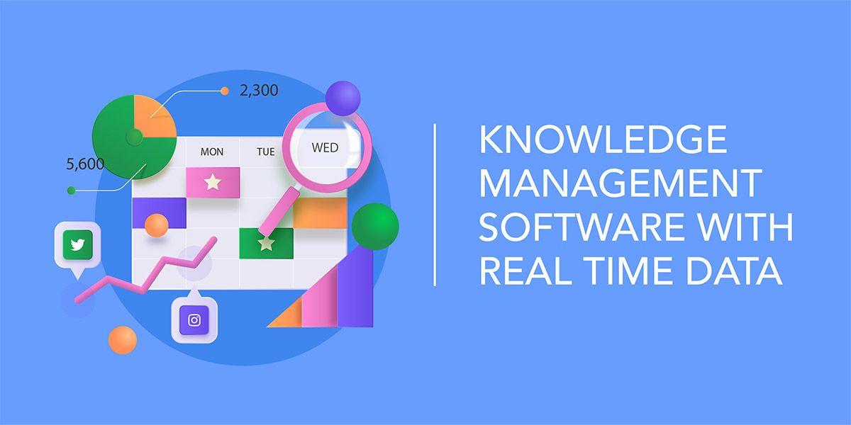 Knowledge Management Software with Real Time Data