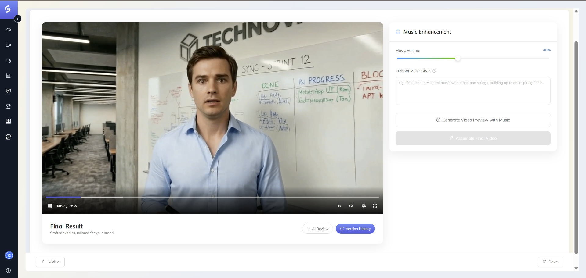 Voice, translation and export